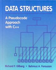 Cover of: Data Structures: A Pseudocode Approach with C++: A Pseudocode Approach with C++