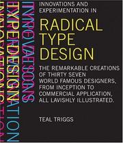 Cover of: Radical Type Design by Teal Triggs, Teal Triggs