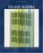 Cover of: College Algebra (with CD-ROM ) - 6Th Edition
