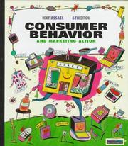 Cover of: Consumer behavior and marketing action by Henry Assael