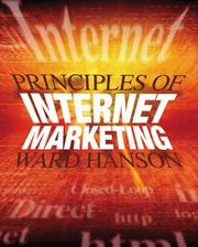 Cover of: Principles of Internet Marketing by Ward Hanson