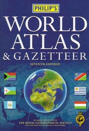 Cover of: Philip's World Atlas & Gazetteer