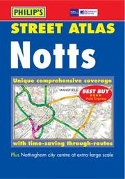 Cover of: Nottinghamshire Street Atlas (OS / Philip's Street Atlases) by 