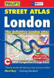 Cover of: Philip's Street Atlas: London - Standard (Standard Street Atlas)