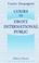 Cover of: Cours de droit international public