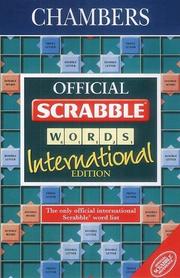 Cover of: Official Scrabble Words (Scrabble)