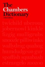 Cover of: The Chambers Dictionary by Editors of Chambers
