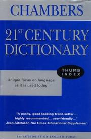 Cover of: Chambers 21st Century Dictionary