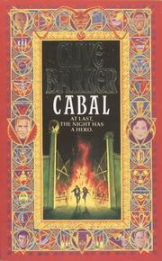 Cover of: Cabal by Clive Barker
