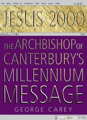 Cover of: Jesus 2000 by George Carey