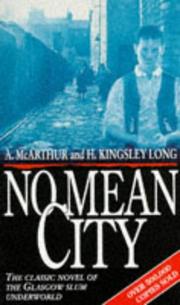Cover of: No Mean City