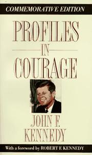 Cover of: Profiles in courage by John F. Kennedy