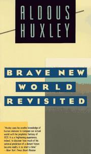 Cover of: Brave New World Revisited (Perennial Library) by Aldous Huxley