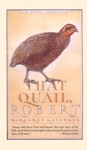 That Quail, Robert by Margaret Stanger