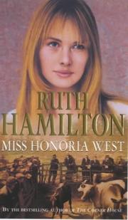 Cover of: Miss Honoria West by Ruth Hamilton