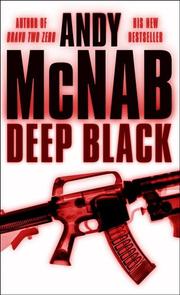 Cover of: Deep Black by Andy McNab
