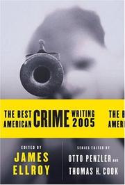 The Best American Crime Writing 2005 by Thomas H. Cook, Otto Penzler, James Ellroy