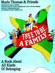 Cover of: Free to be--a family by Marlo Thomas