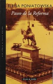 Cover of: Paseo de la Reforma (Ave F?enix. Serie Mayor)