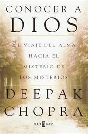 Cover of: Conocer a Dios by Deepak Chopra
