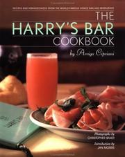 The Harry's Bar Cookbook by Arrigo Cipriani