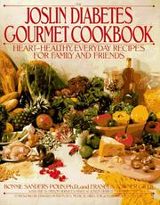 Cover of: The Joslin Diabetes gourmet cookbook by Bonnie Sanders Polin