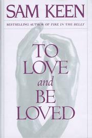 Cover of: To love and be loved