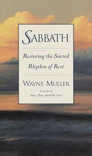 Cover of: Sabbath by Wayne Muller