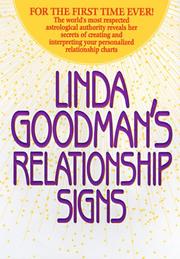 Cover of: Linda Goodman's relationship signs by Goodman, Linda