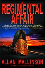 Cover of: A regimental affair: a novel