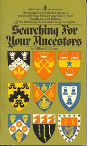 Cover of: Searching for Your Ancestors: The How and Why of Genealogy
