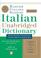 Cover of: HarperCollins Sansoni Italian Unabridged Dictionary, Second Edition