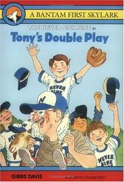 Cover of: TONY'S DOUBLE PLAY (Never Sink Nine No. 5)