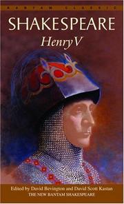 Cover of: Henry V by William Shakespeare