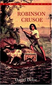 Cover of: Robinson Crusoe (Bantam Classic) by Daniel Defoe