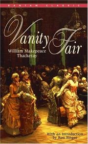 Cover of: Vanity Fair (Bantam Classic) by William Makepeace Thackeray