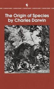 Cover of: The Origin of Species by Charles Darwin