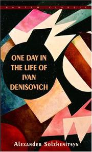 Cover of: One Day in the Life of Ivan Denisovich