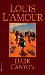 Cover of: Dark Canyon