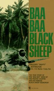 Cover of: Baa Baa Black Sheep by Gregory "Pappy" Boyington