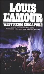 Cover of: West from Singapore
