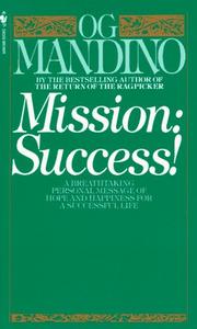 Cover of: Mission by Og Mandino