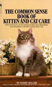 Cover of: The Common Sense Book of Kitten and Cat Care
