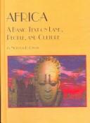 Cover of: Africa: A Basic Text on Land, People, and Culture