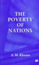 Cover of: The poverty of nations by Ali Mohammed Khusro