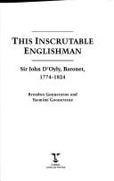 Cover of: This inscrutable Englishman by Brendon Gooneratne