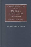 Cover of: Compendium of the world's languages