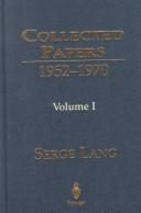 Cover of: Collected papers by Serge Lang