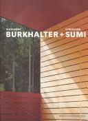 Cover of: Marianne Burkhalter + Christian Sumi
