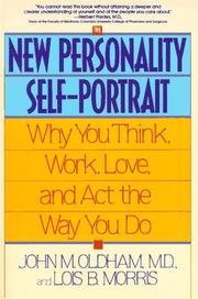 Cover of: The new personality self-portrait: why you think, work, love, and act the way you do